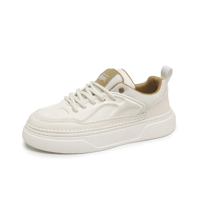 Sportful Anti Slip And Wear Resistant Height Increasing Low Top Skateboard Shoes Men's-4