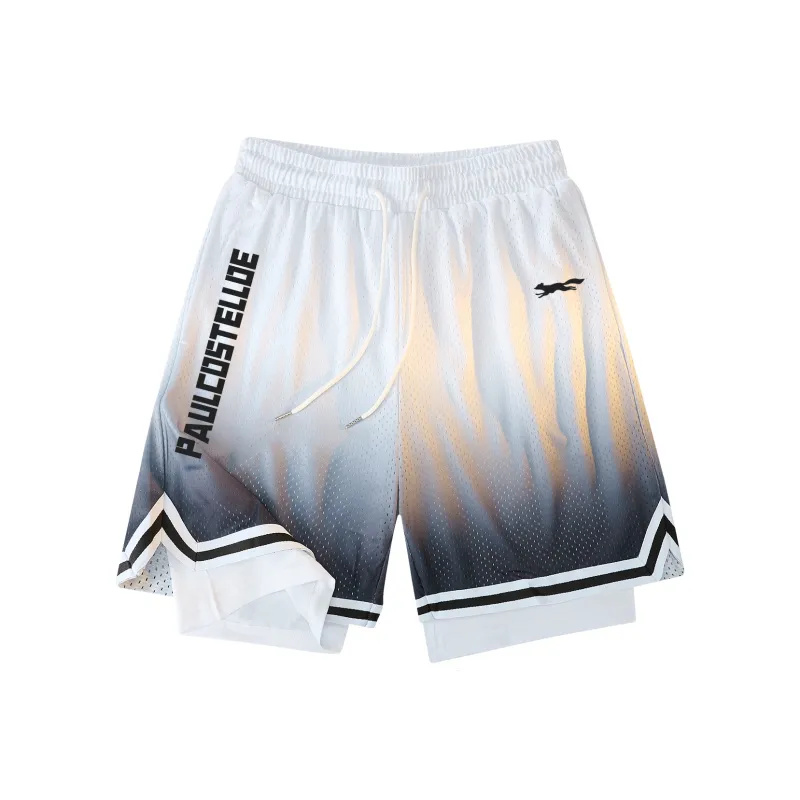 PAUL COSTELLOE Basketball Shorts Unisex-9