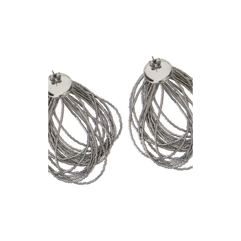 Brunello Cucinelli   Earrings Women's Silver-2