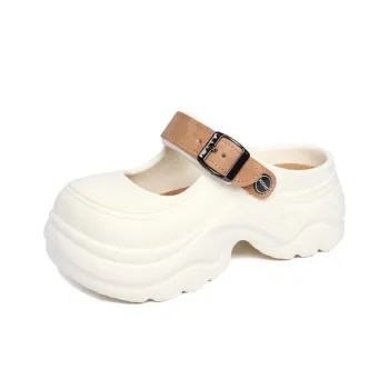JOSINY EVA Cut Out Abrasion Resistant Slip Resistant Closed Toe Slippers Women's