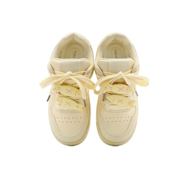 CVOJOO Anti Slip Wear Resistant Low Top Skateboard Shoes Women's-38