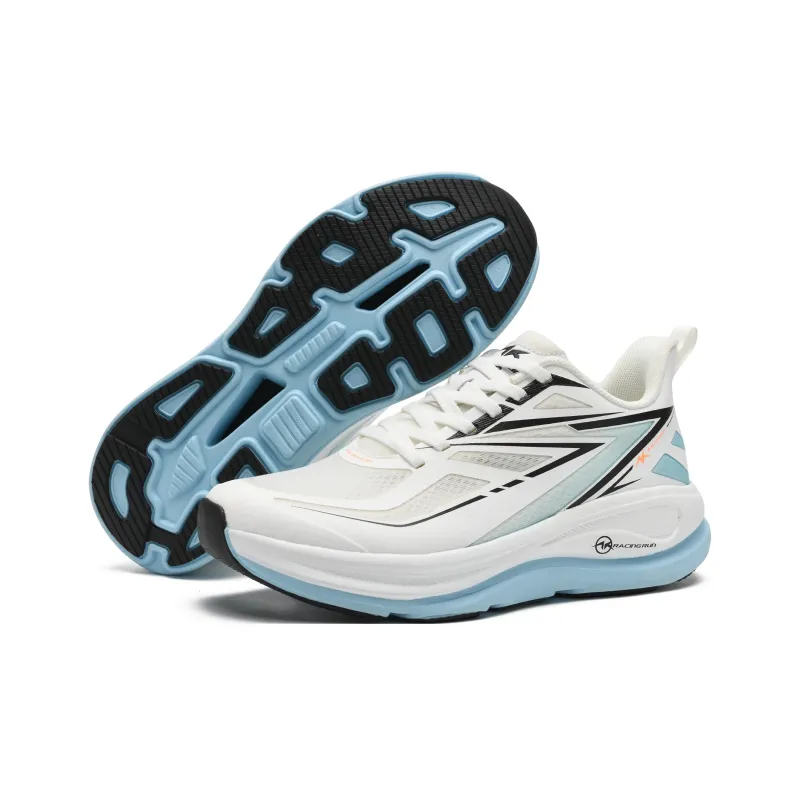 A.KNACKFUSS Low Top Running Shoes Unisex White Shadow Blue Leap-2