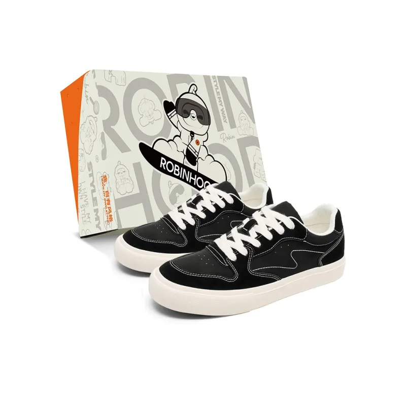 ROBINHOOD Low Top Canvas Shoes Men's Box Included-0