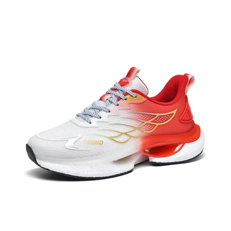 Ncmt Cushioning, Slip Resistant, Abrasion Resistant, Breathable, Support Low Top Running Shoes Unisex-1