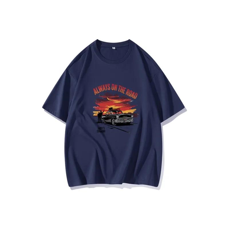 FAIRWHALE Drop Shoulder Sleeve T Shirt Women's-9