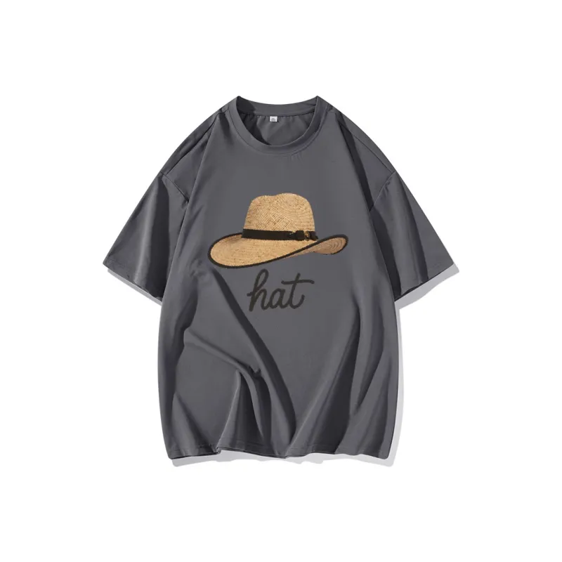 FAIRWHALE Drop Shoulder Sleeve T Shirt Women's-12