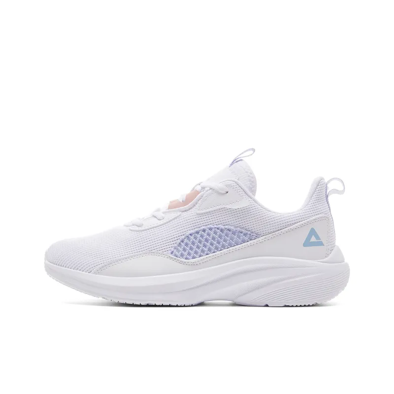 PEAK Cushioning Rebound Abrasion Resistant Lightweight Breathable Slip Resistant Low Top Running Shoes Women's Baymax-0