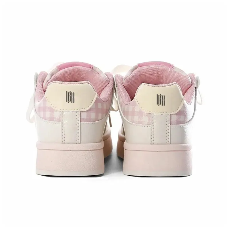 Babak Low Top Skateboard Shoes Women's Pink-2