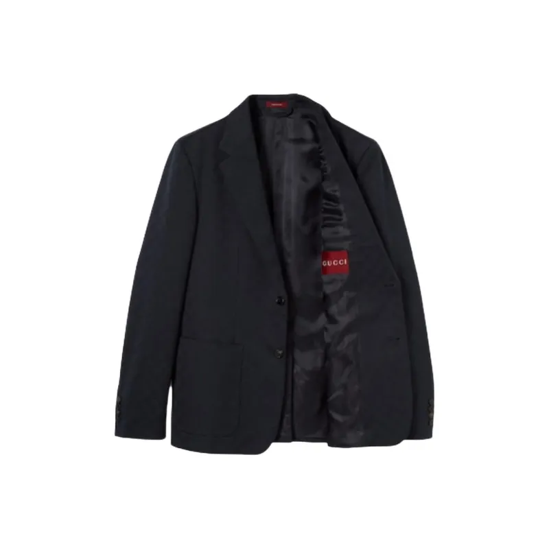 GUCCI FW25 Jackets & Coats Men's Dark Blue-1