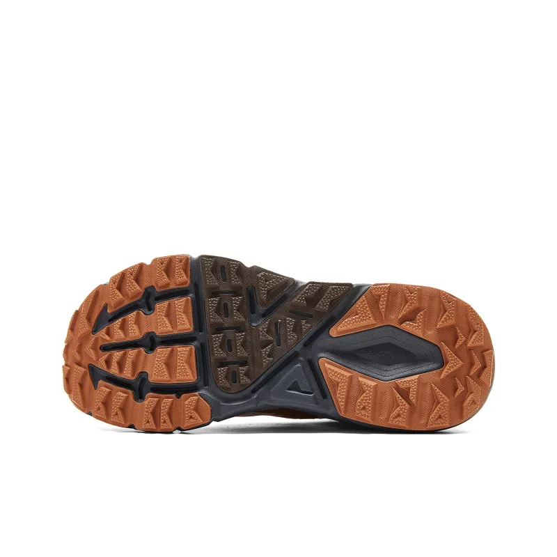 PEAK Cushioning, Slip Resistant, Rebound Low Top Running Shoes Men's Caramel-5