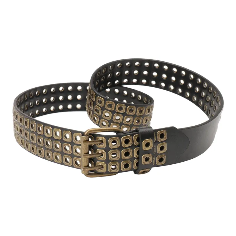 JEANSWEST Pu Leather Belts Men's 3.8CM-1