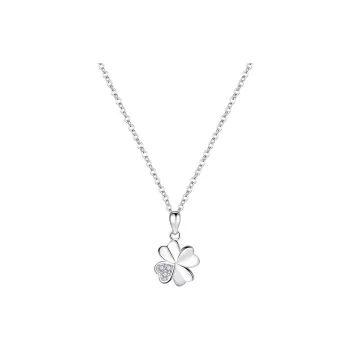 Asia Star Sterling Silver S999 Fine Silver Necklaces Women's