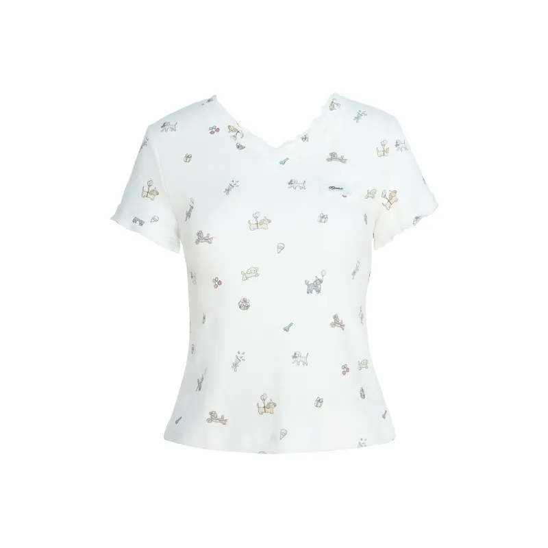 FPMZ T Shirts Women's White-0