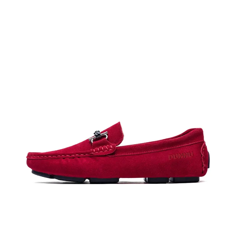 Dunnu Loafers Men Blue-4