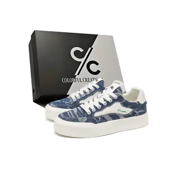 Colorful Creations Slip Resistant, Abrasion Resistant, Lightweight, Breathable Skateboard Shoes Men's