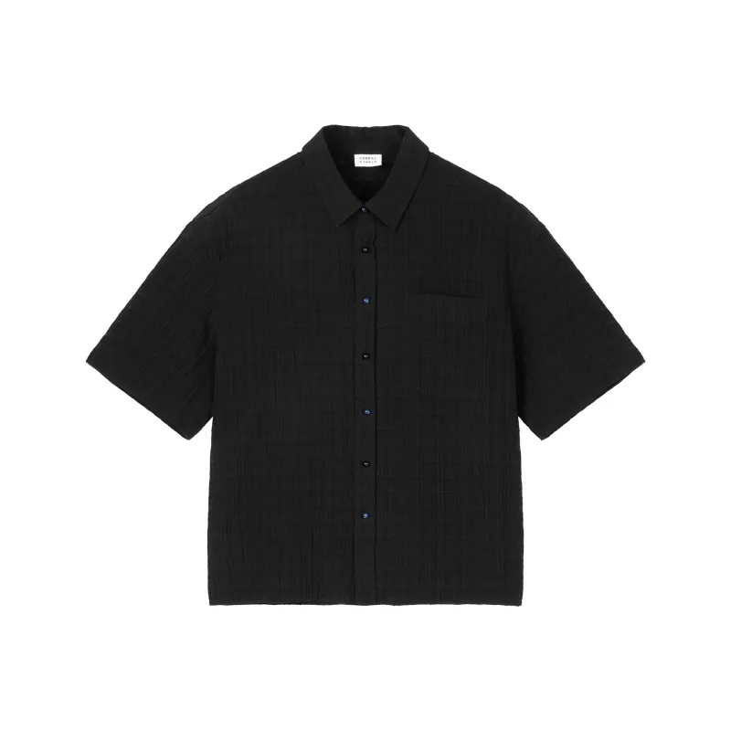 SANBAI STUDIO Shirts Unisex Black-0