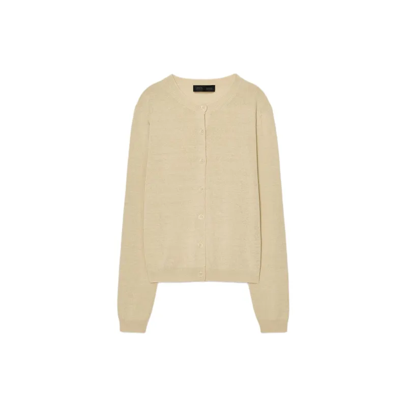 ZARA Knitwear Women's Ice White-0