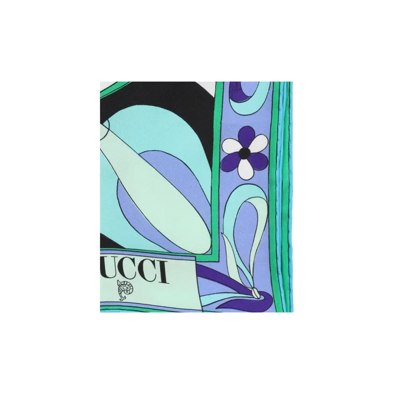 EMILIO PUCCI Silk Scarves Women's Green-2