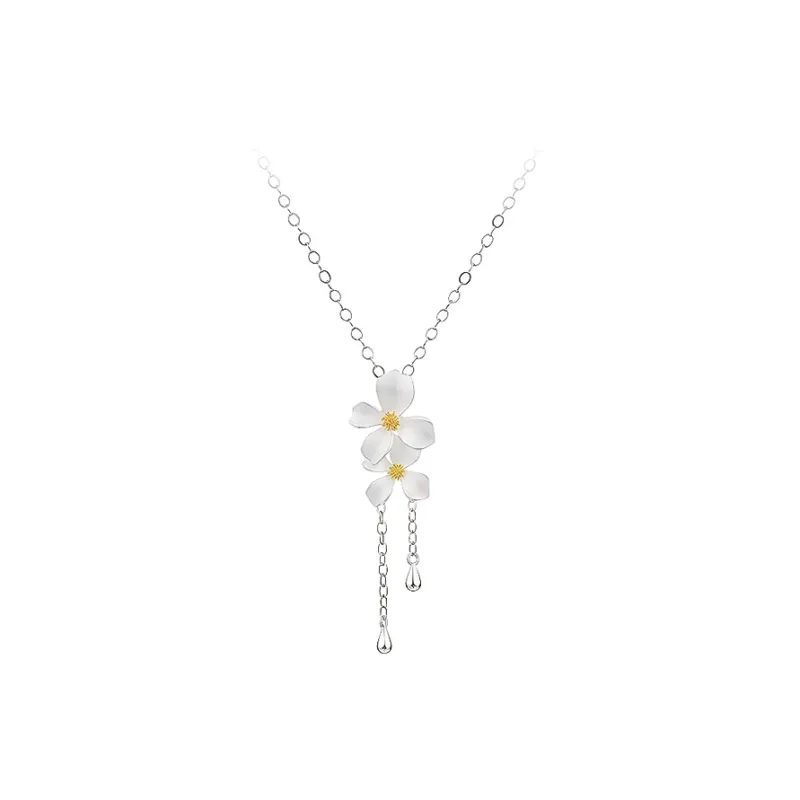 UZIID S999 Fine Silver Necklaces Women's-0