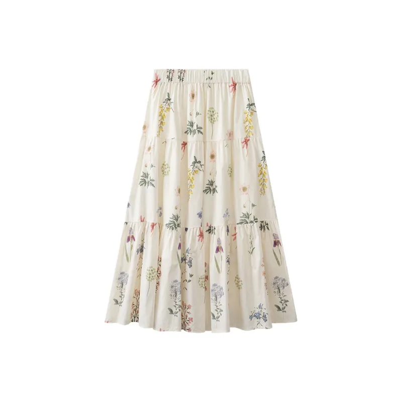 GUOZHEN Casual Long Skirt Women's-1