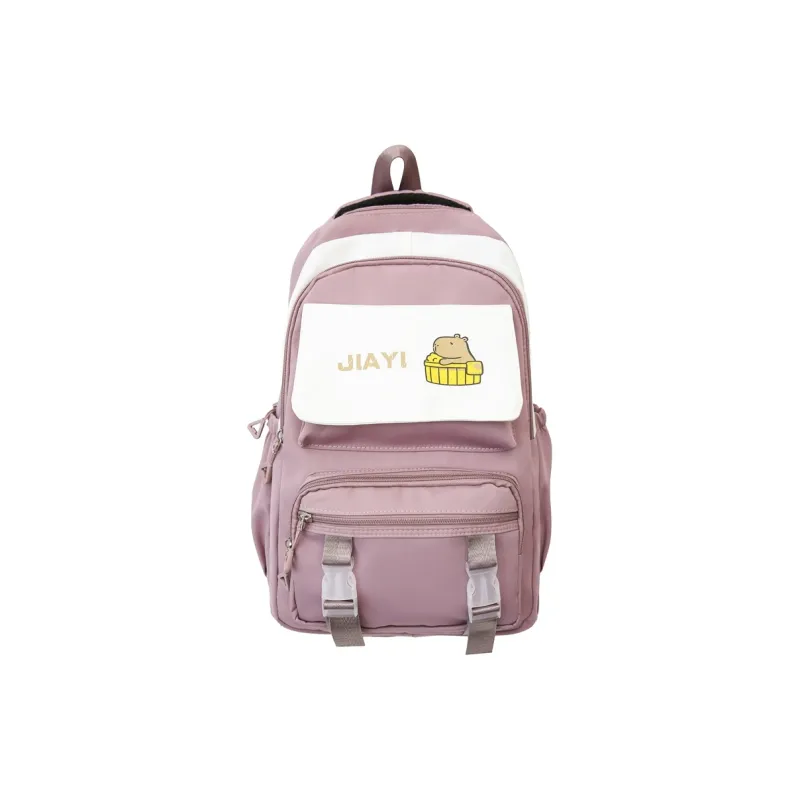 Yalu Nylon Backpack Unisex Multicolor-9