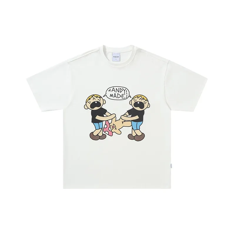 Candymade Haus T Shirts Unisex White-0