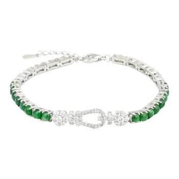 CUIYURIJI Ice Glutinous Jadeite Bracelets Women's