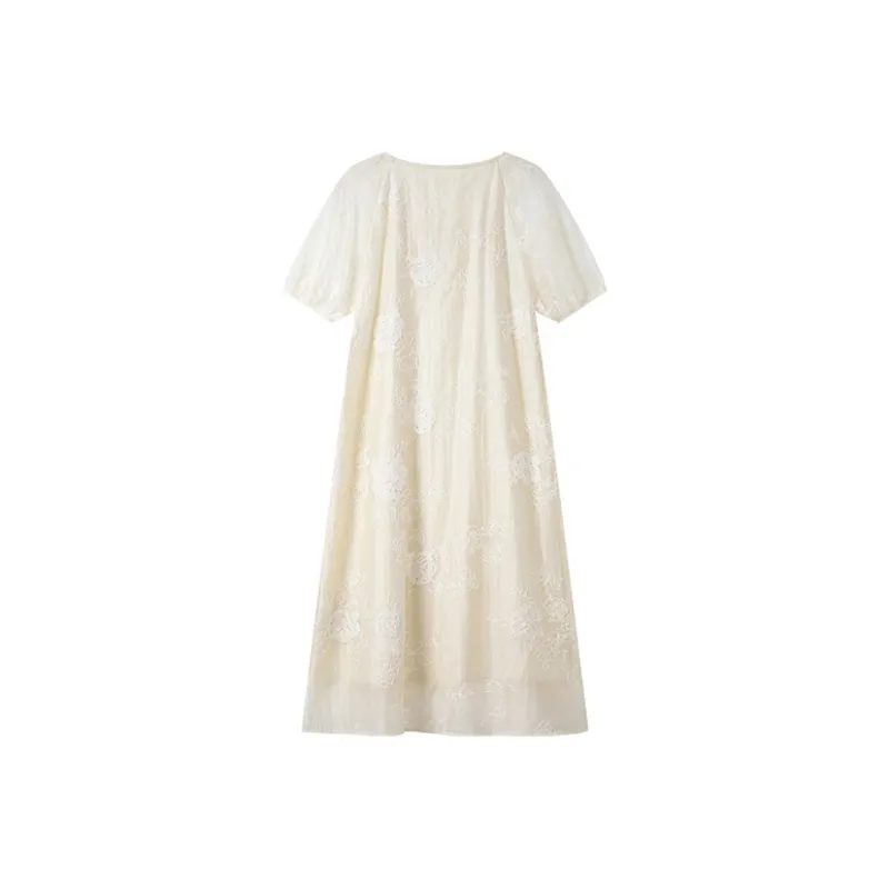 LUYOUYE Short Sleeved Dress Women's-1