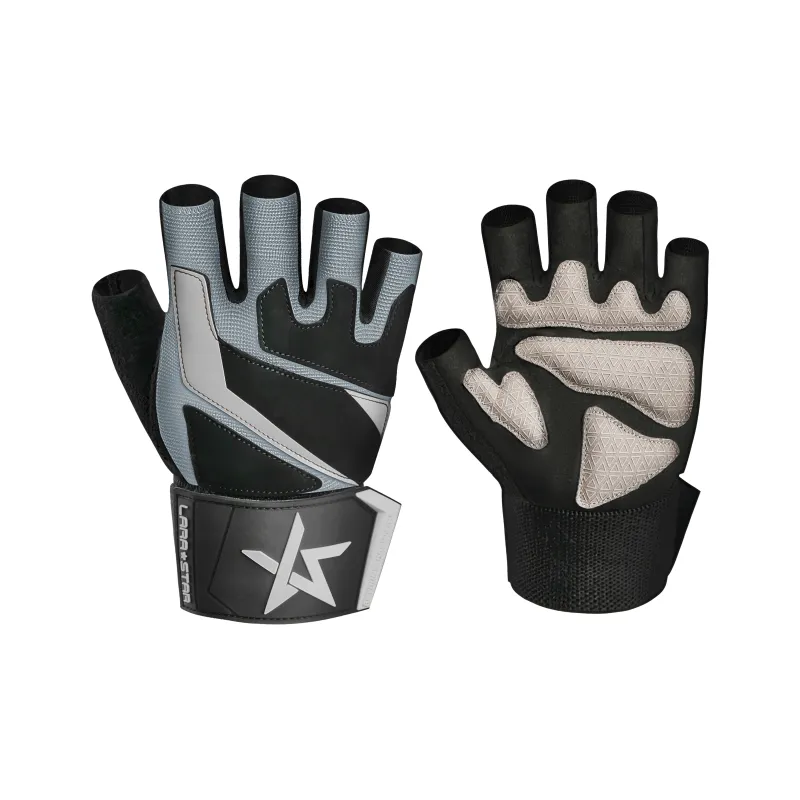 LARA STAR Fitness Gloves Protective Abrasion Resistant Palm Guard Slip Resistant Breathable Compression-21