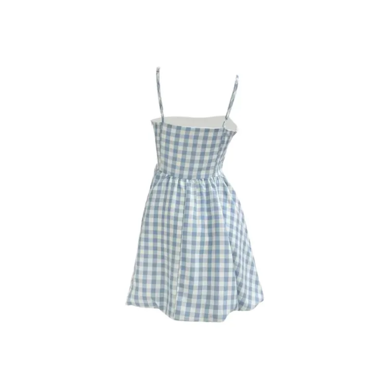 TENNE GIRL Slip Dresses Women's Blue-1
