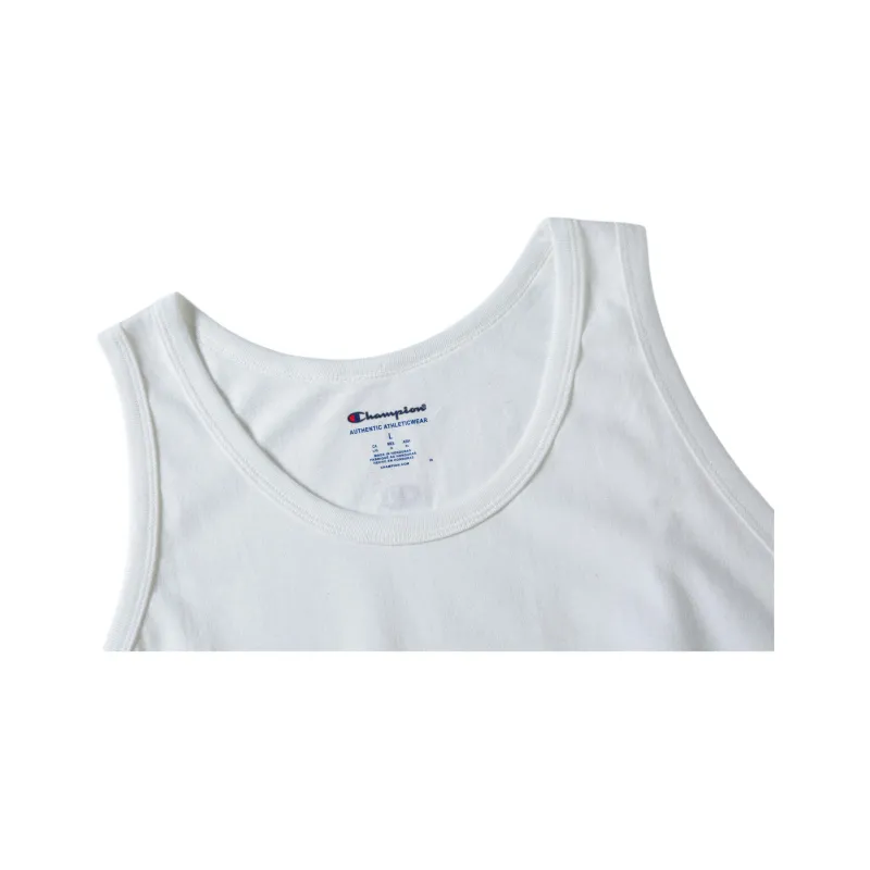 Champion Tank Tops Unisex White-3