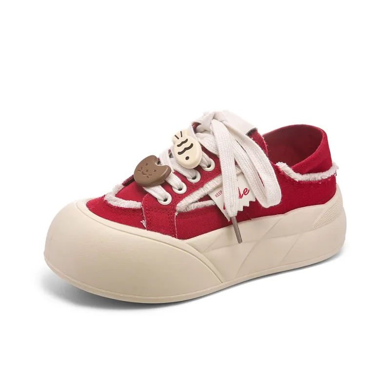 Cob Wear resistant And Lightweight Low Top Skateboard Shoes Women's-21
