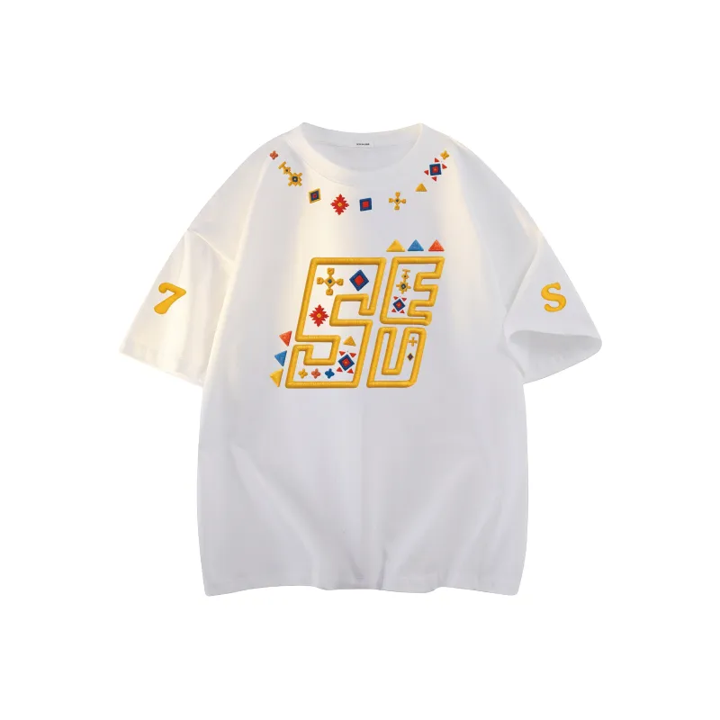 7 SEVFUN Short Sleeved T Shirts Unisex-4