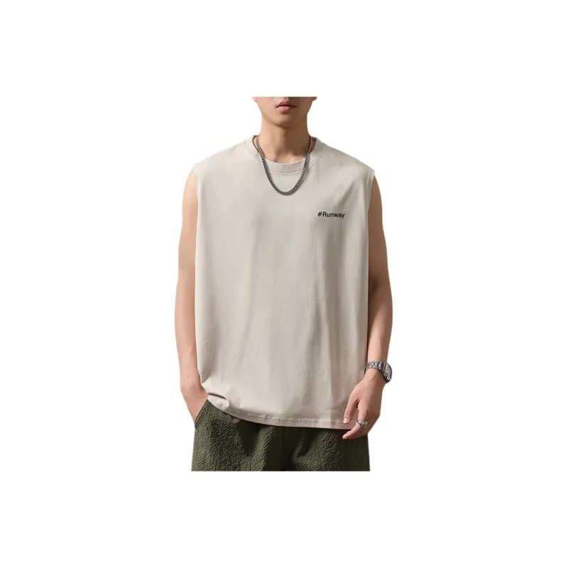 WOOD SOON Tank Tops Men-6