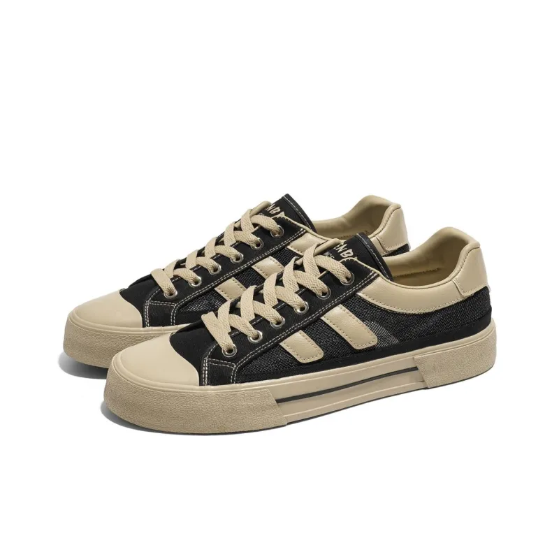 RENBEN Slip Resistant, Abrasion Resistant, Breathable Low Top Canvas Shoes Men's-7
