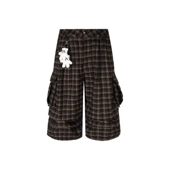 GBXM Cargo Shorts Unisex Brown