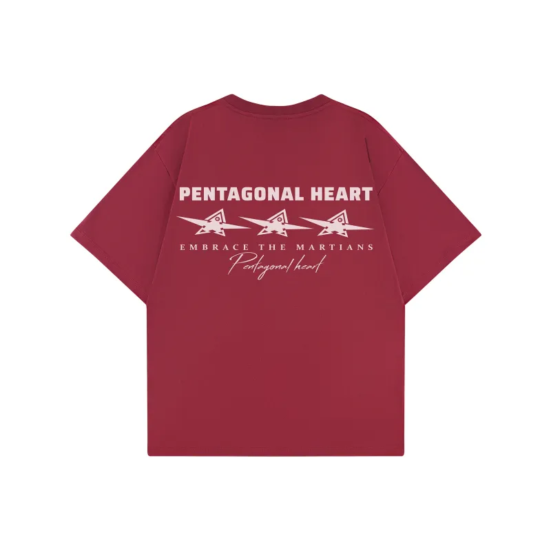 PENTAGONAL HEART T Shirt Unisex-21