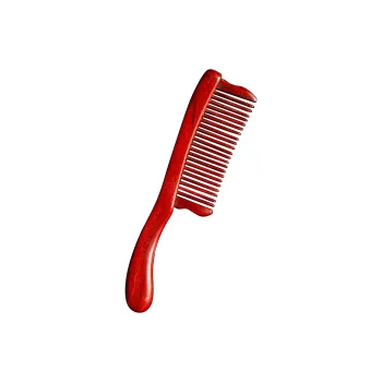 DALONG Small Leaf Red Sandalwood Wooden Comb Unisex