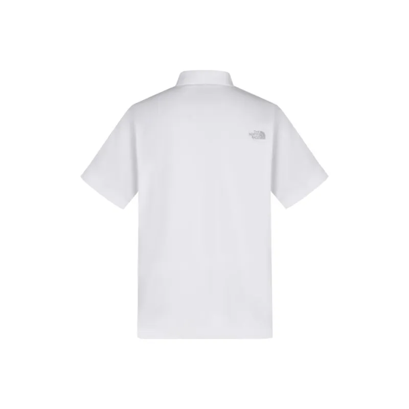 THE NORTH FACE City Outdoor Collection Polo Shirt Men's Snow Peak White-1