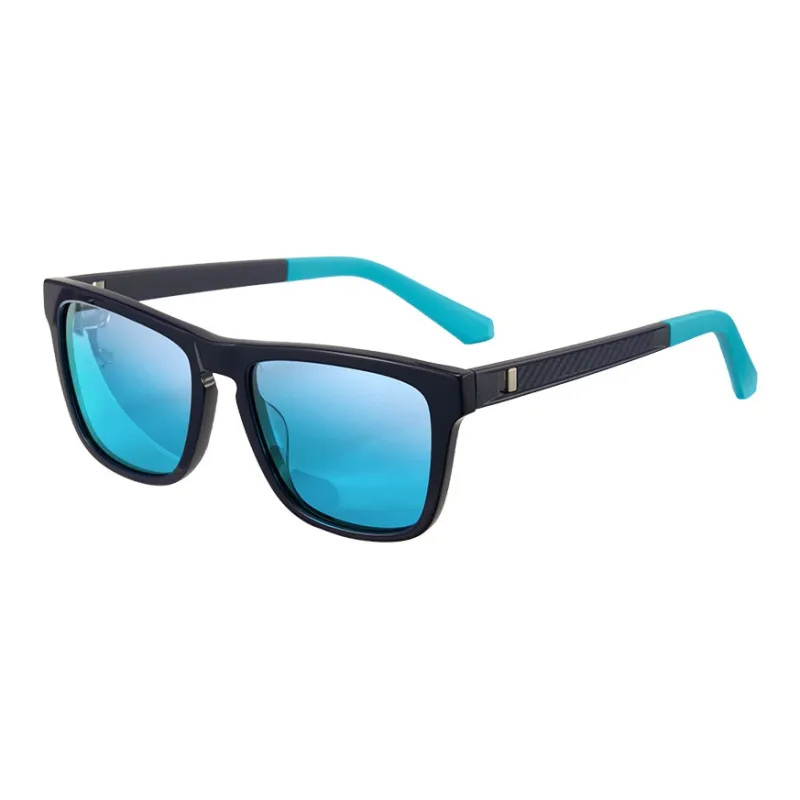 CYXUS TR/Memory Plastic Square Sunglasses Men's-9