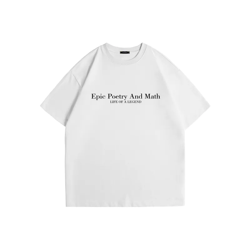 EPIC POETRY Short Sleeved T Shirts Unisex-13