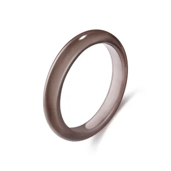 Lao Feng Xiang Natural Obsidian Jade Bangles Unisex