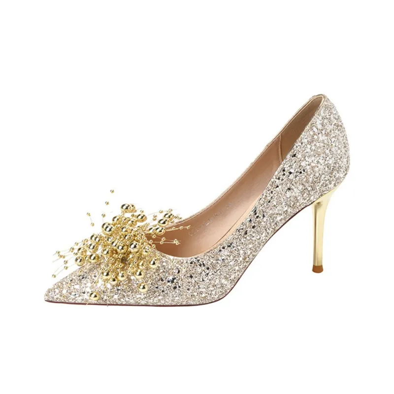 GOSO Slim Heel High Heels Women's-10