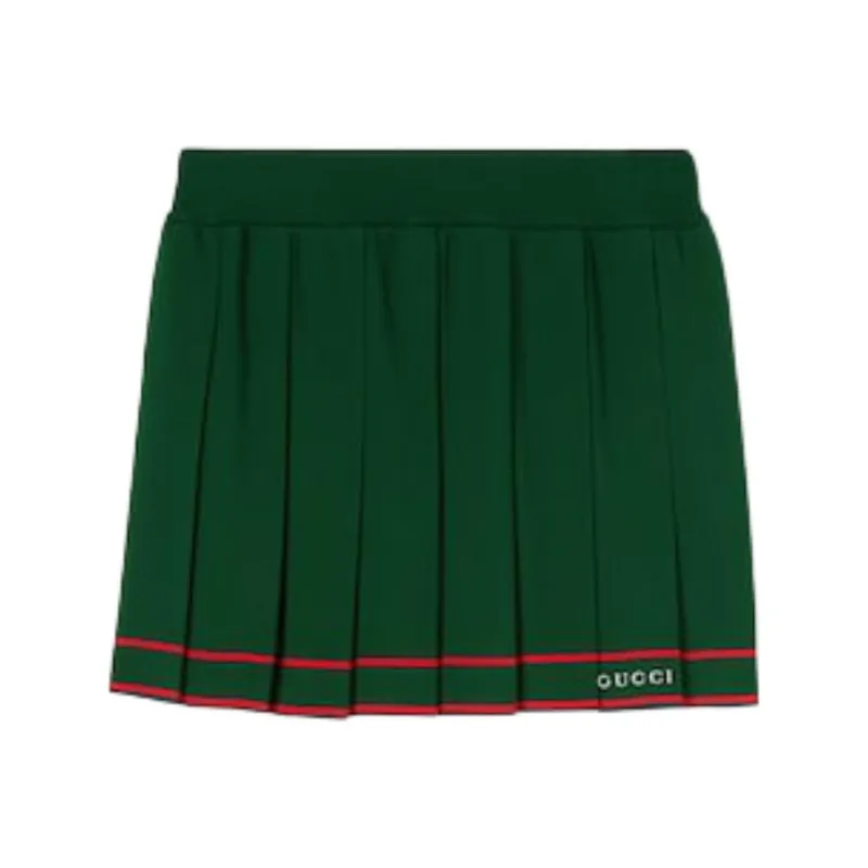 GUCCI FW25 Casual Short Skirts Women's Green-0