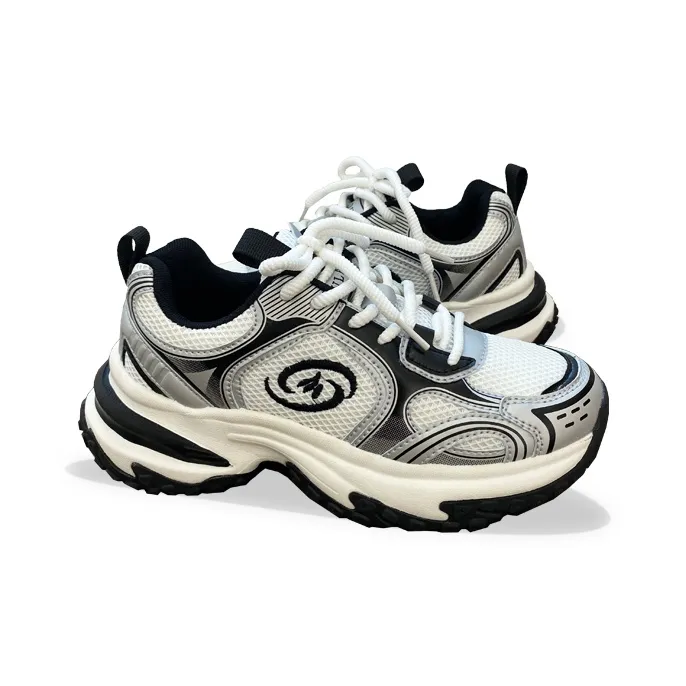 XLAIII Anti Slip And Wear Resistant Height Increasing Low Top Chunky Sneakers Unisex-2