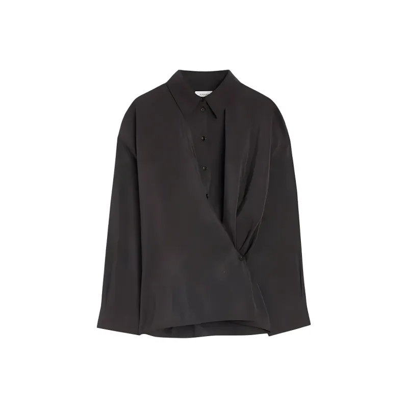 Lemaire Shirt Women's Dark Coffee-0