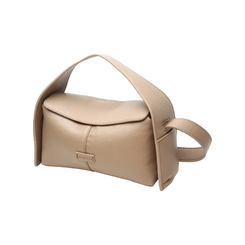 Yalu PU Crossbody Bag Regular Women's Blue/Khaki/Black/Gray-4