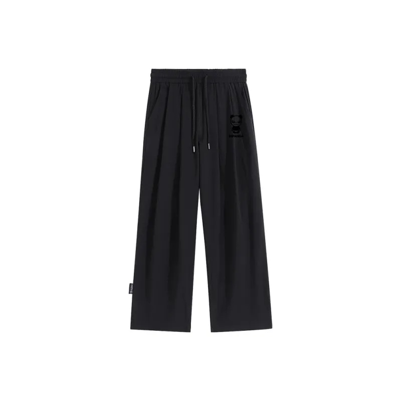 HIPANDA Casual Pants Men Black-0