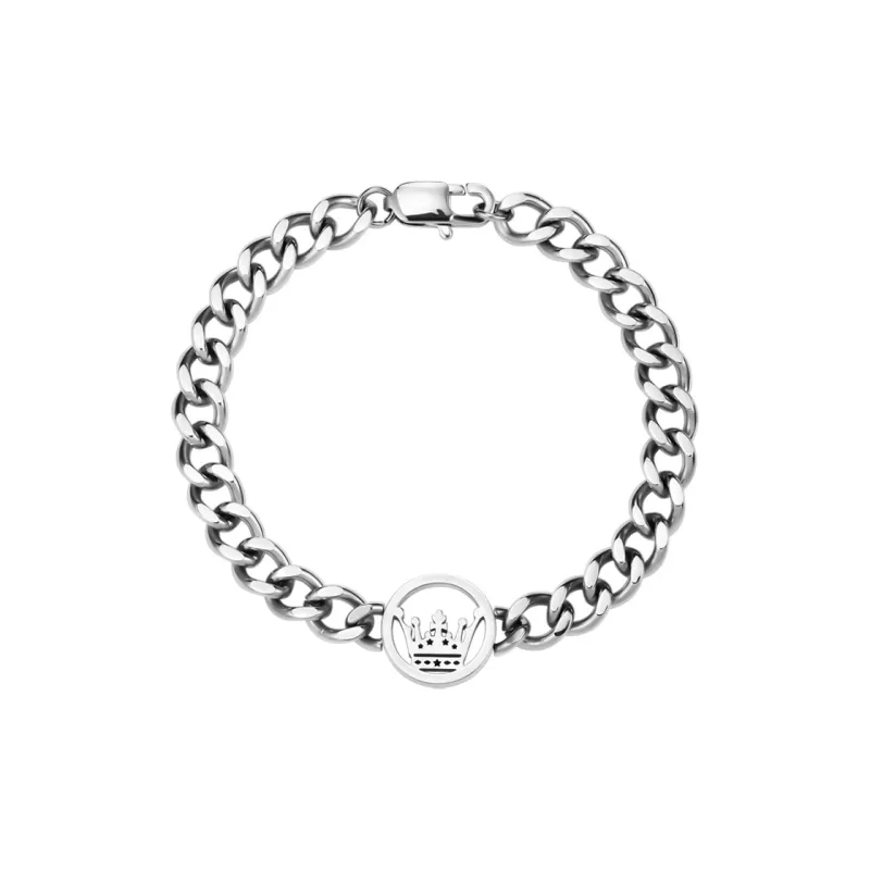 OLEVS Stainless Steel Bracelets Men's Black OLS 0011-5