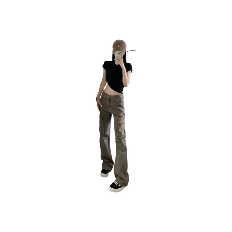 DAFK Casual Pants Men Brown -1